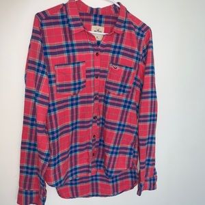 Hollister Women’s Flannel size Medium.
